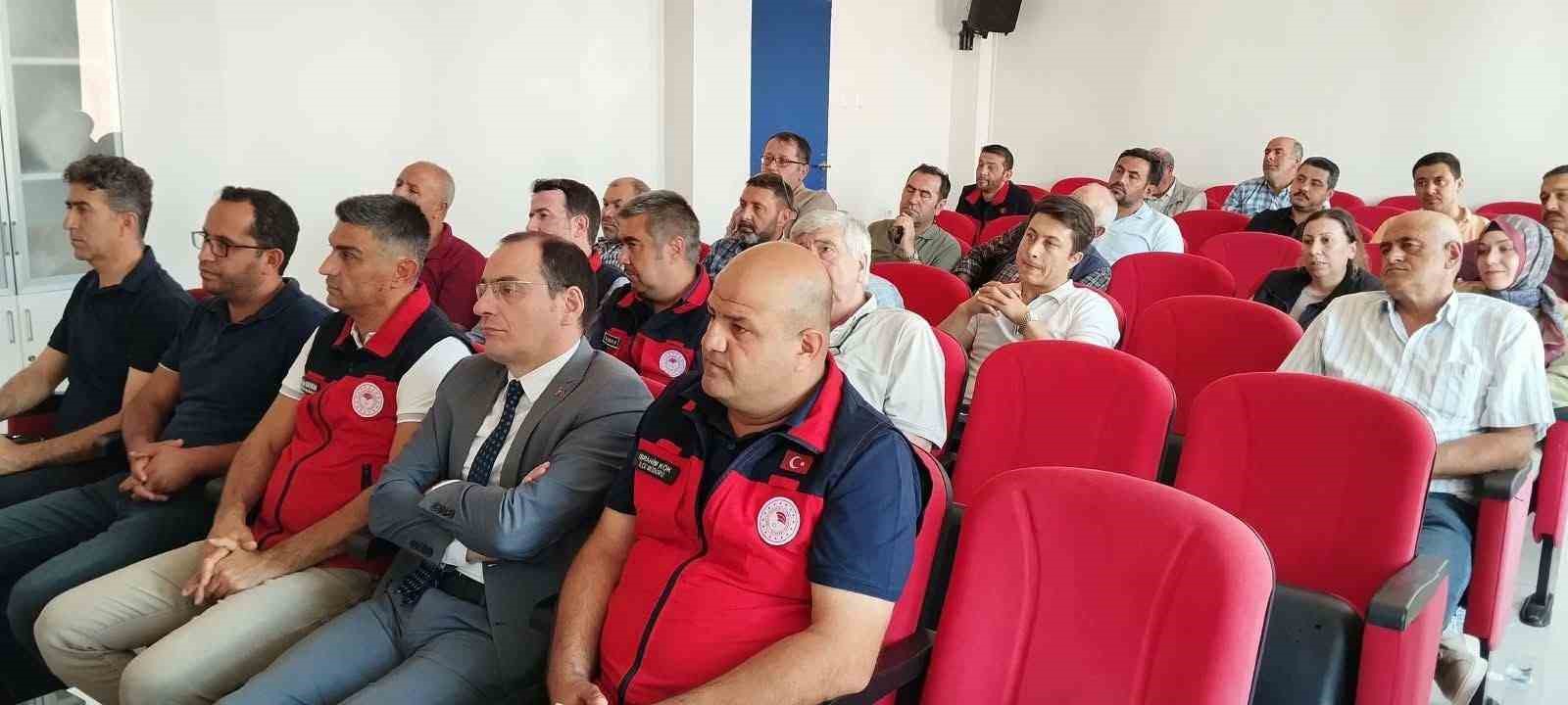 Çay’da su verimliliği toplantısı