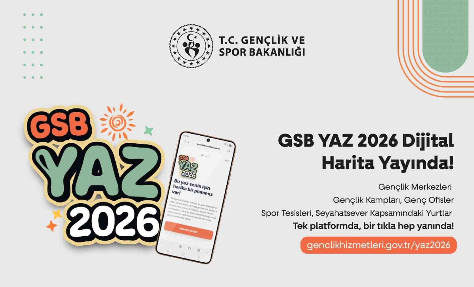 Bakan Bak, GSB YAZ 2026 Dijital Harita Platformu’nu tanıttı