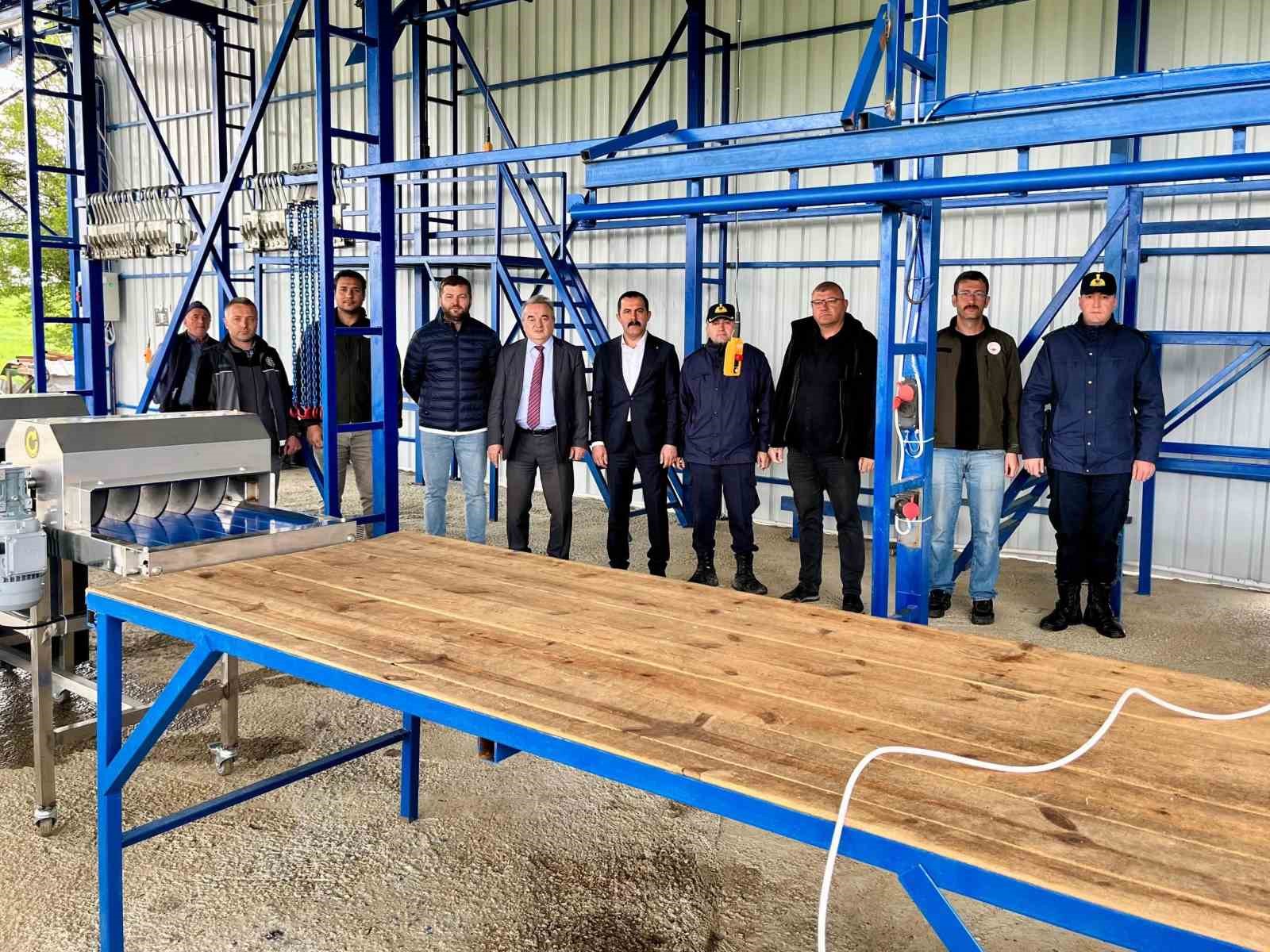 Bozüyük'te kurban kesim alanında inceleme