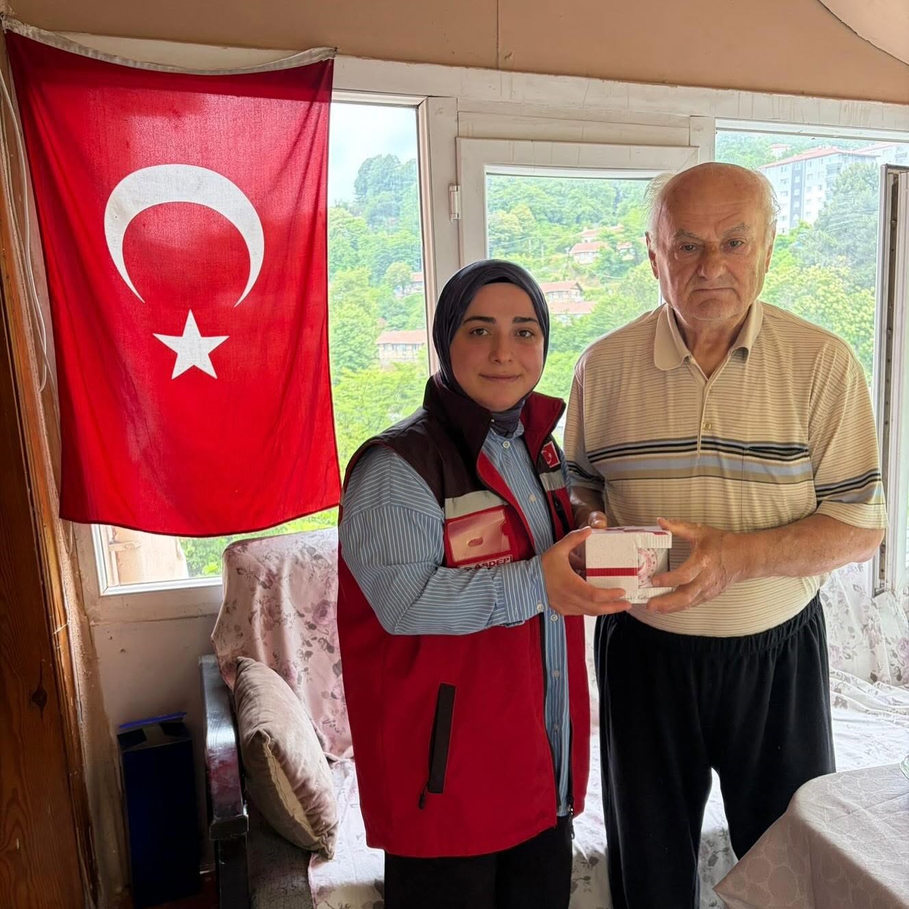 Kozlu’da şehit babaları unutulmadı