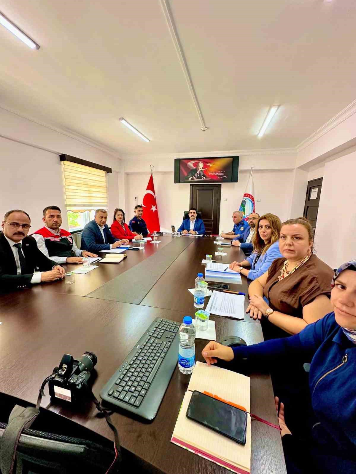 Tomarza’da  Bağımlılıkla Mücadele Kurul Toplantısı gerçekleştirildi