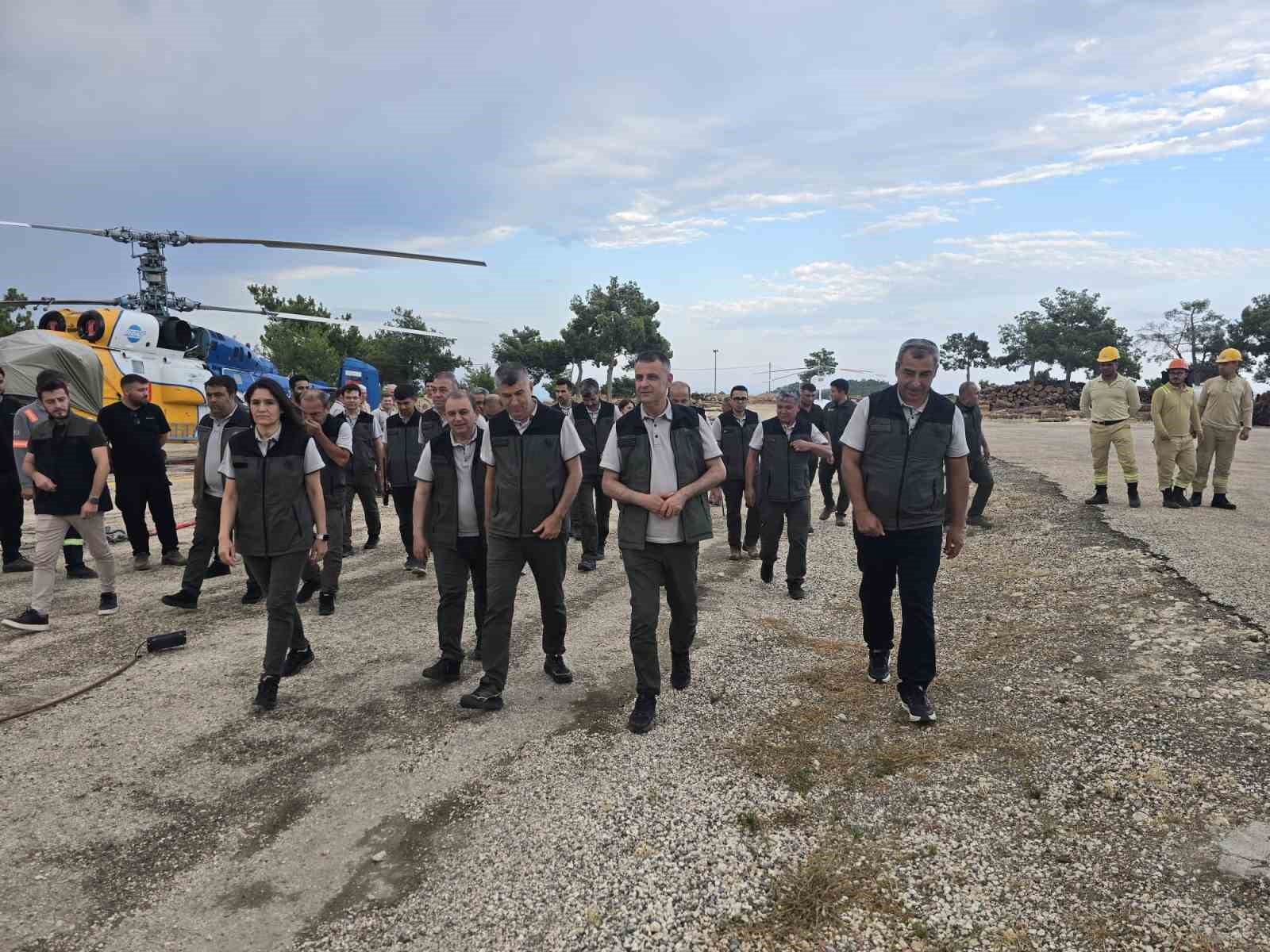 Mersin'de orman yangınlarına karşı teyakkuz vurgusu