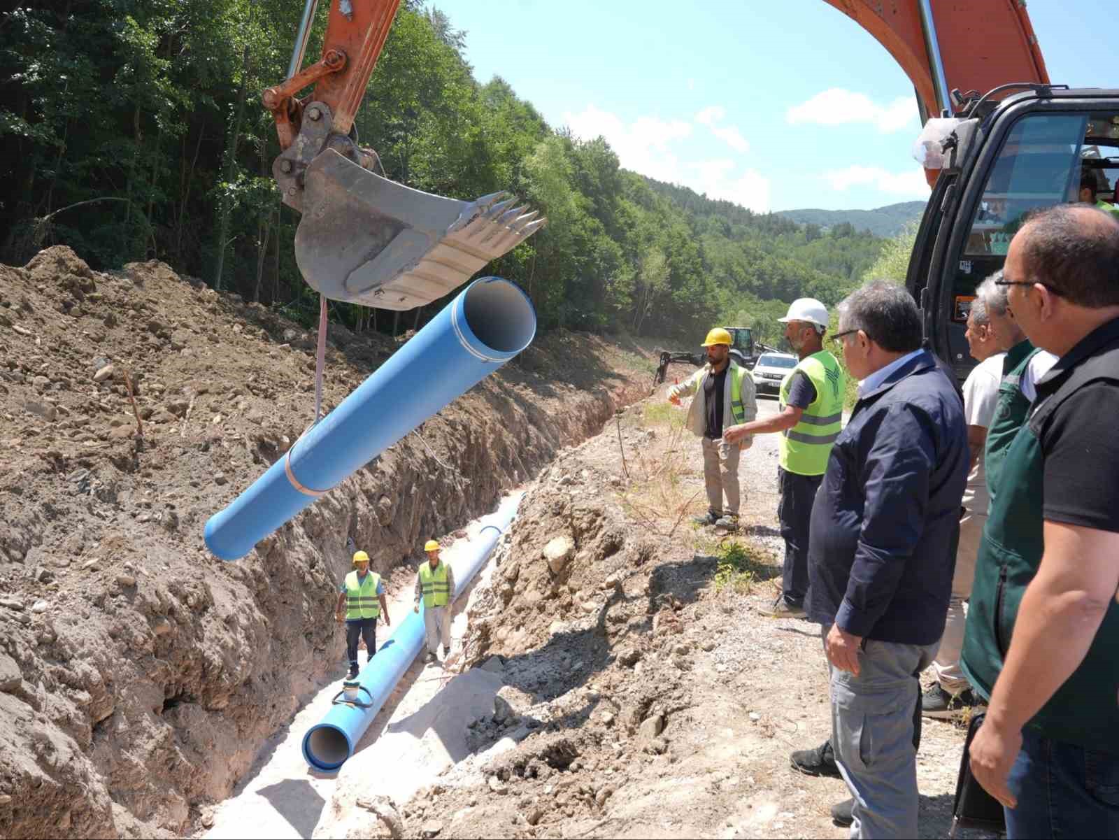Sinop'ta 33 köyün içme suyu problemine kalıcı çözüm