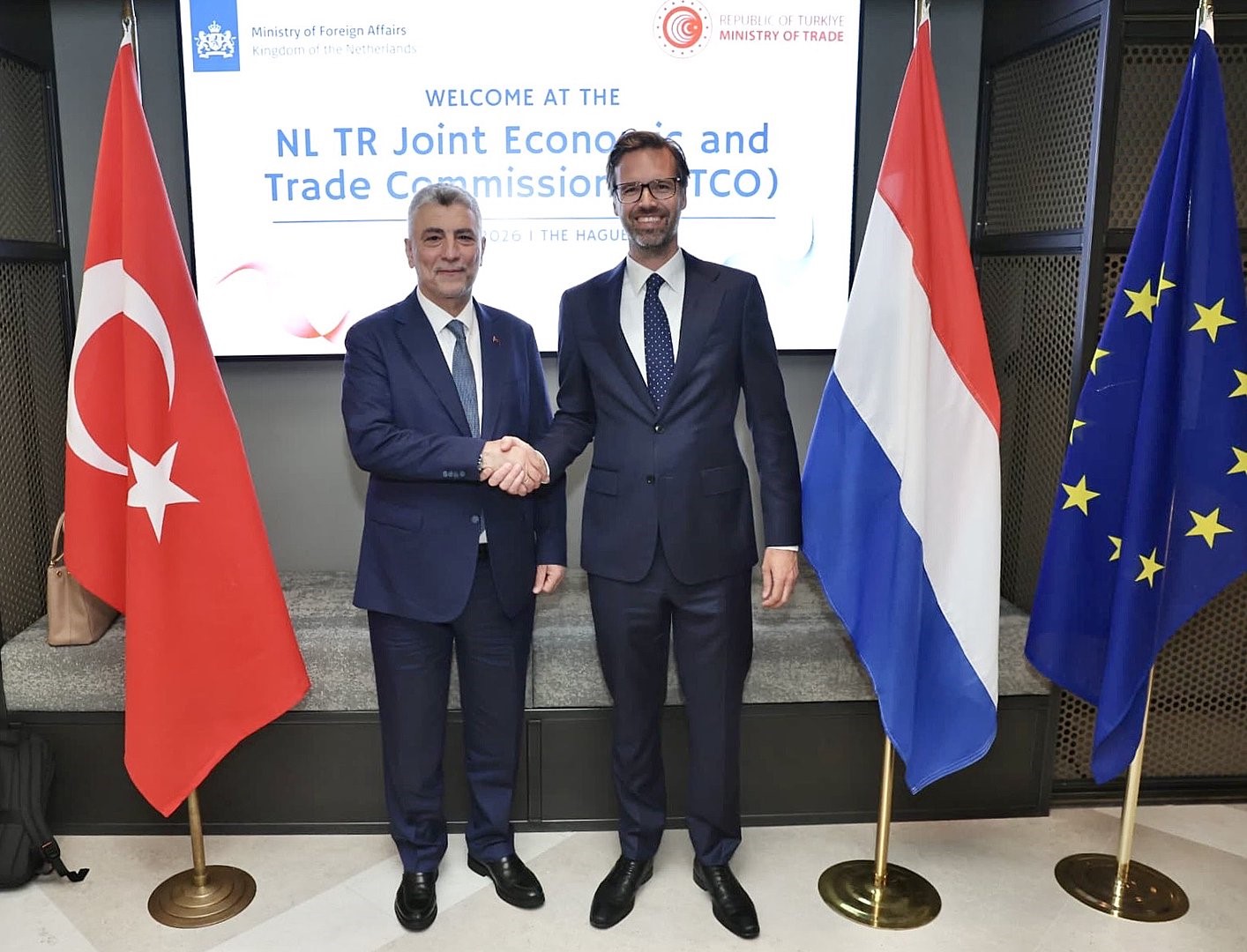 Ticaret Bakanı Bolat, Hollanda'da