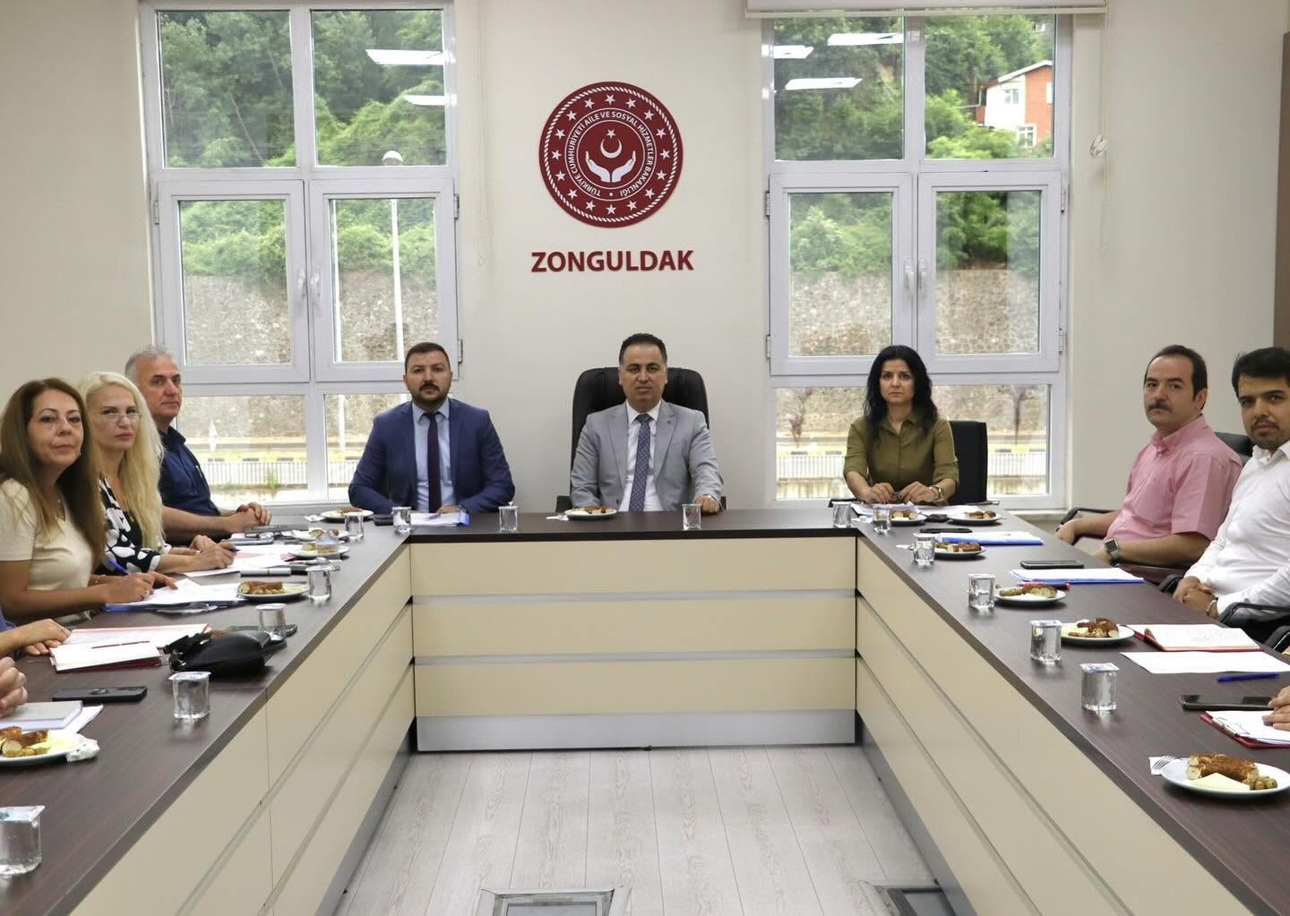 Zonguldak’ta huzurevleri için değerlendirme toplantısı yapıldı