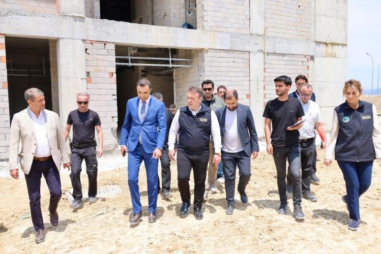 Bilecik'te 2 okul yapım inşaatında sona geliniyor