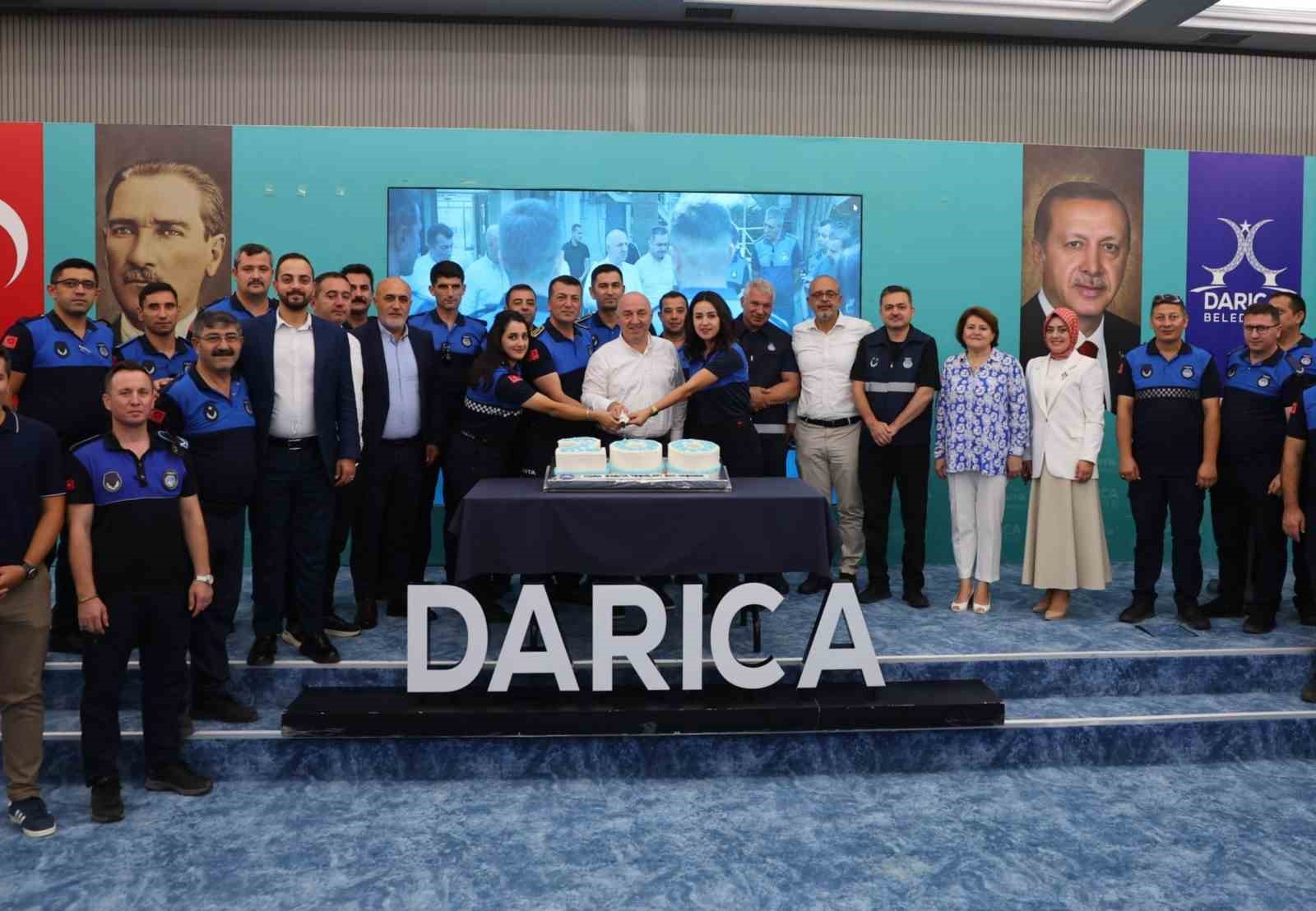 Başkan Muzaffer Bıyık zabıta personeliyle bir araya geldi