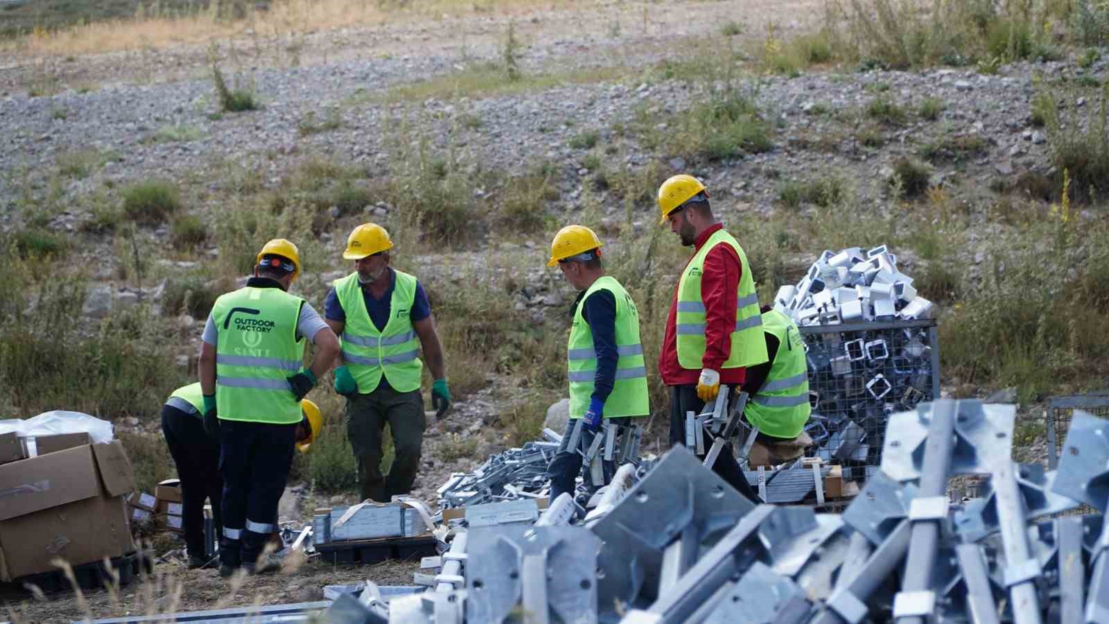Erciyes’te Türkiye’nin en uzun dağ kızağı için çalışmalar başladı