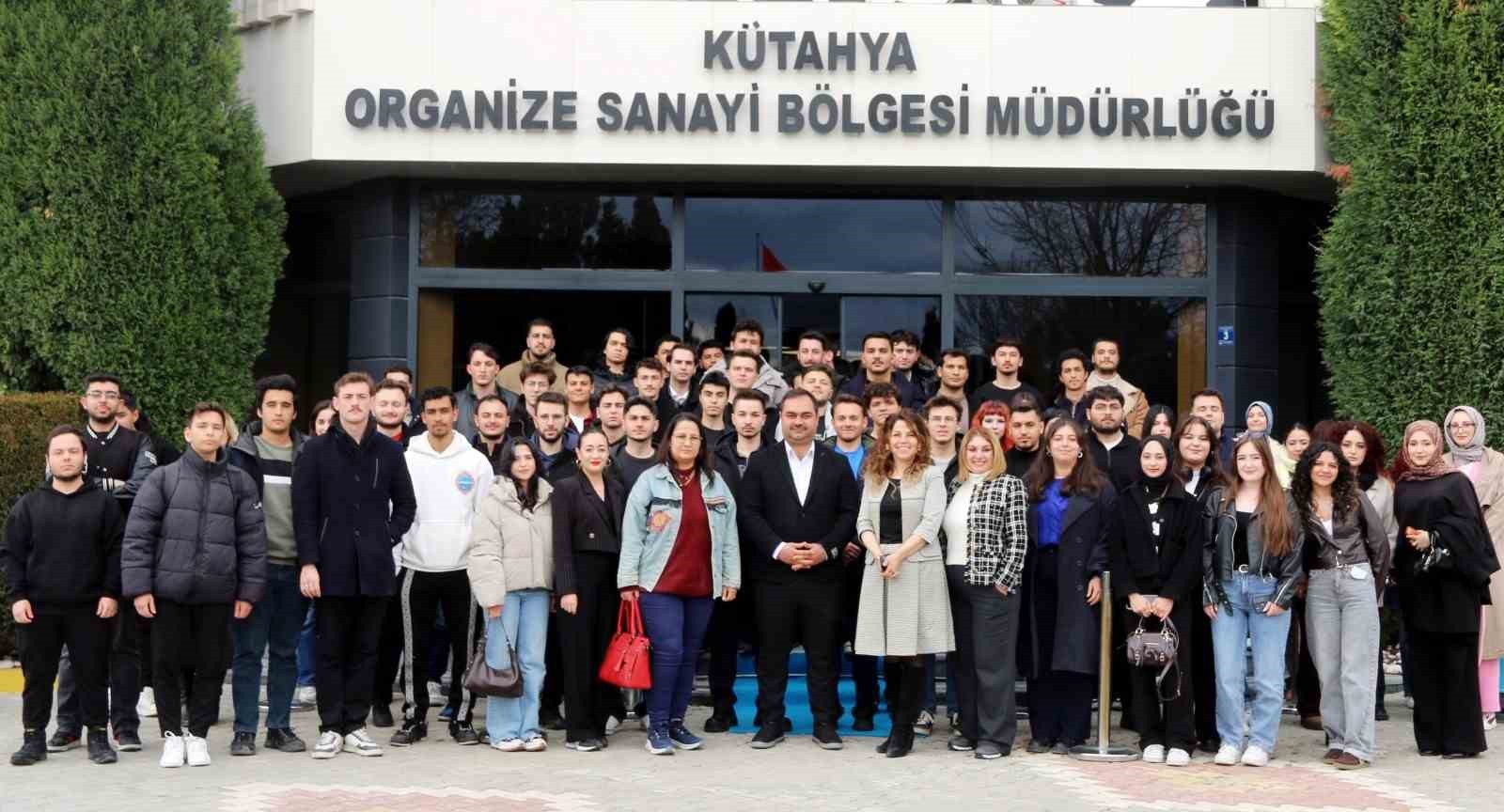 Kariyer basamakları Kütahya OSB'de anlatıldı