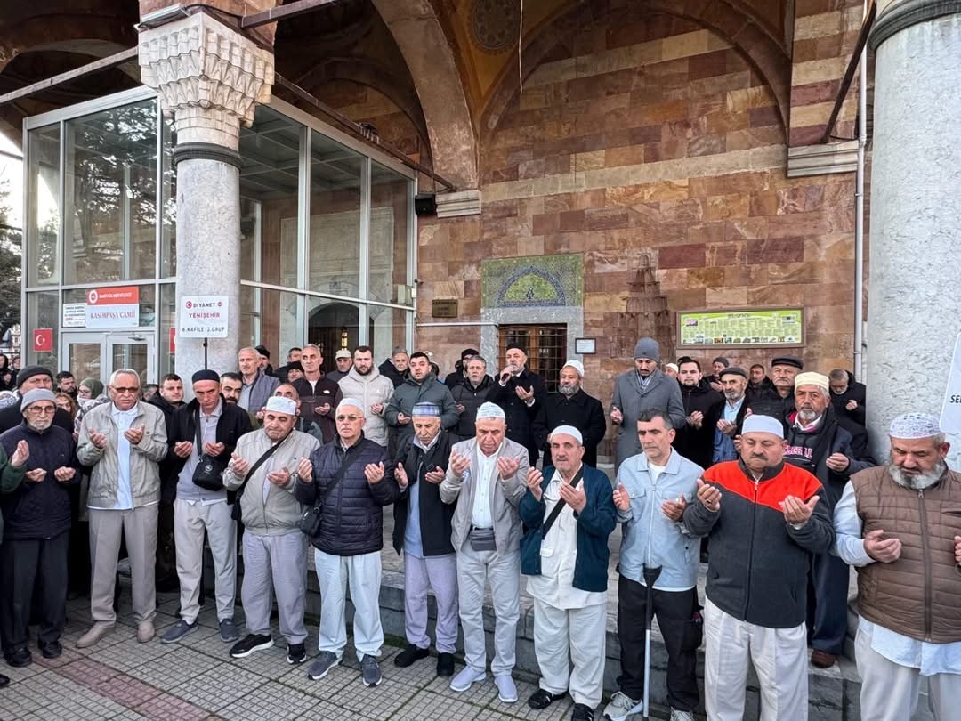 Hacı adayları kutsal topraklara uğurlandı