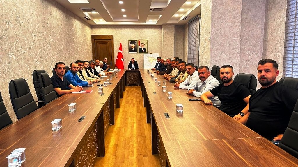 Silopi'de dev Sera OTB Projesi için toplantı düzenlendi