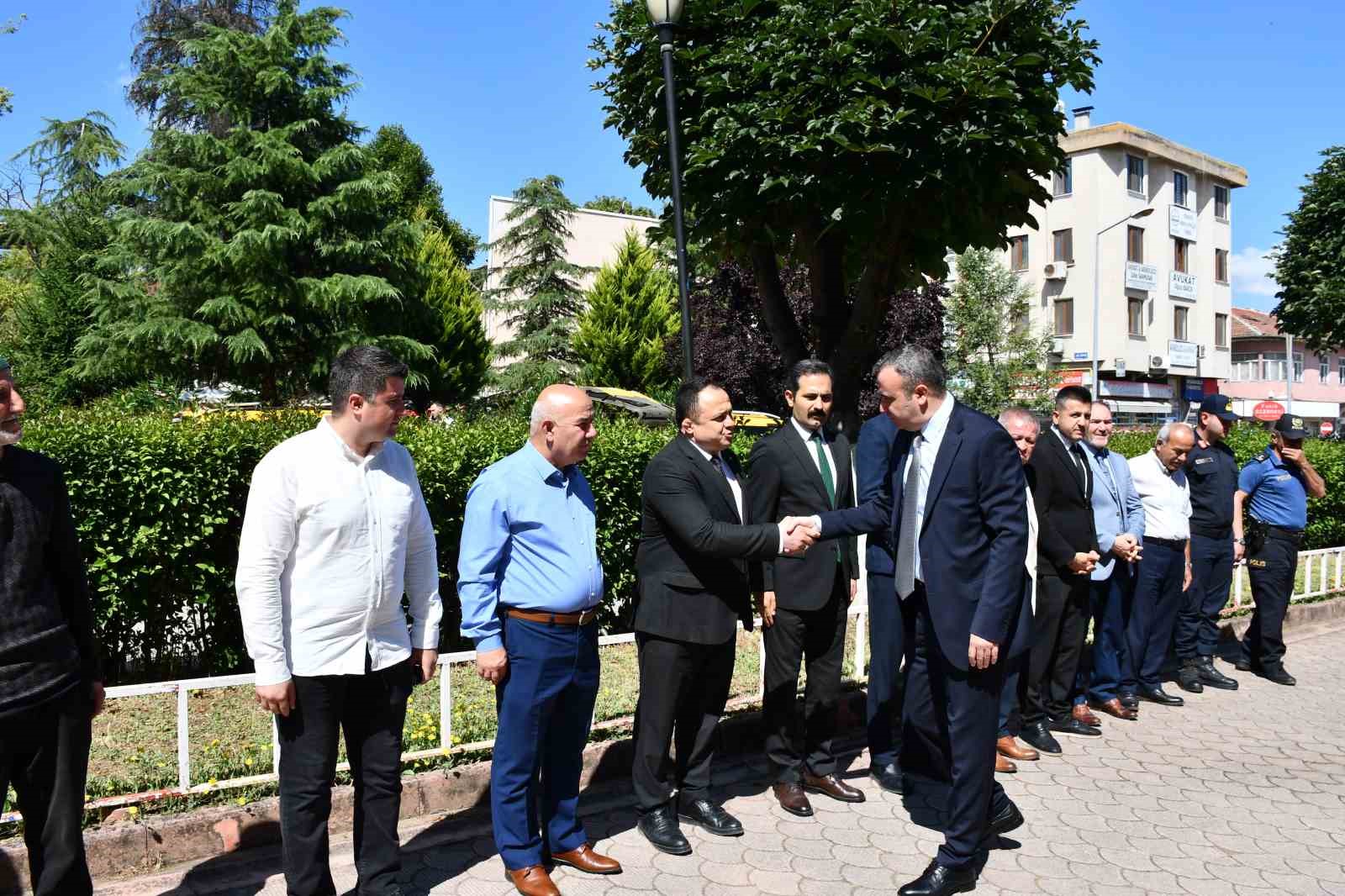Yeni Vezirköprü Kaymakamı Yıldız'a karşılama