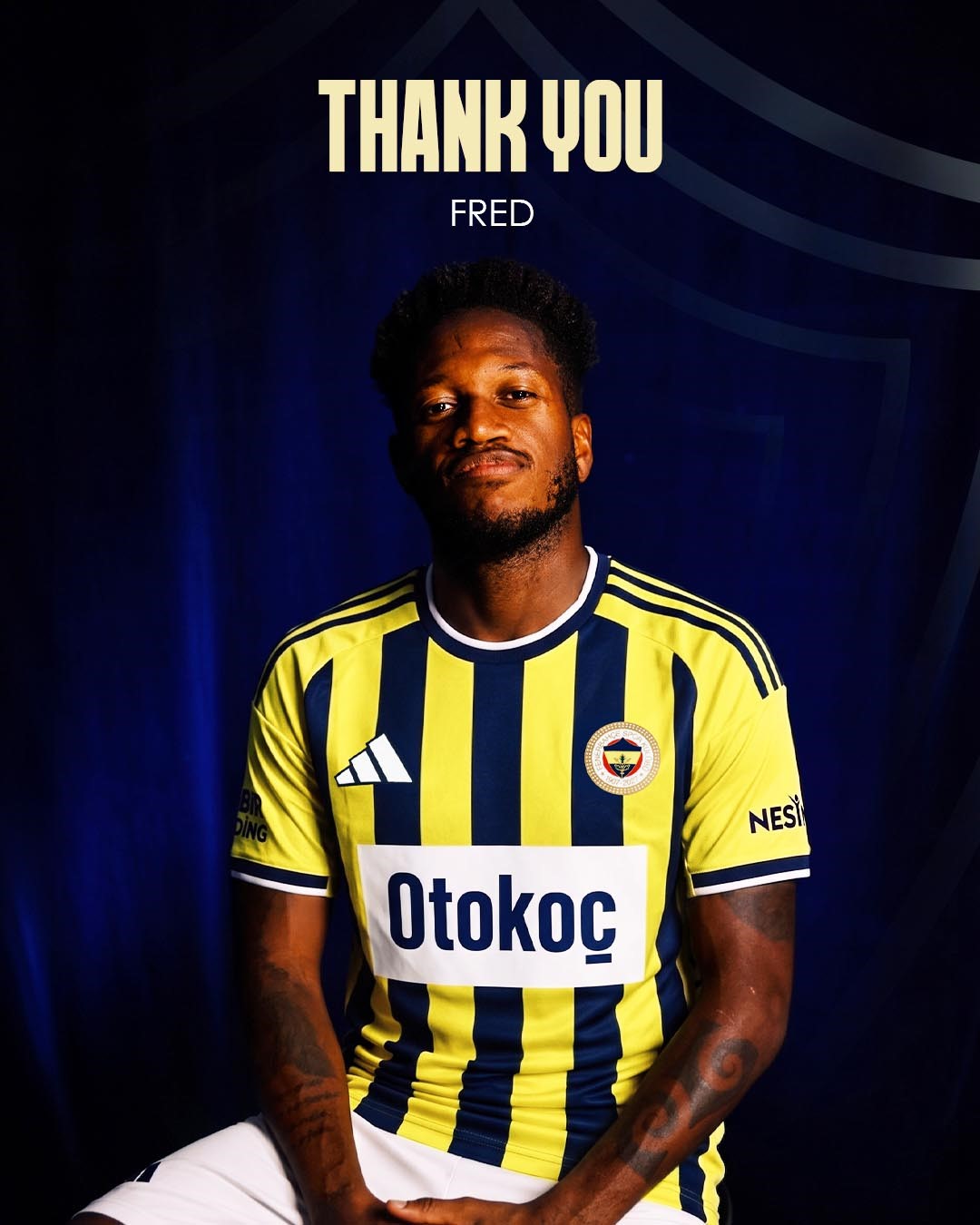 Fenerbahçe’den Fred için veda paylaşımı