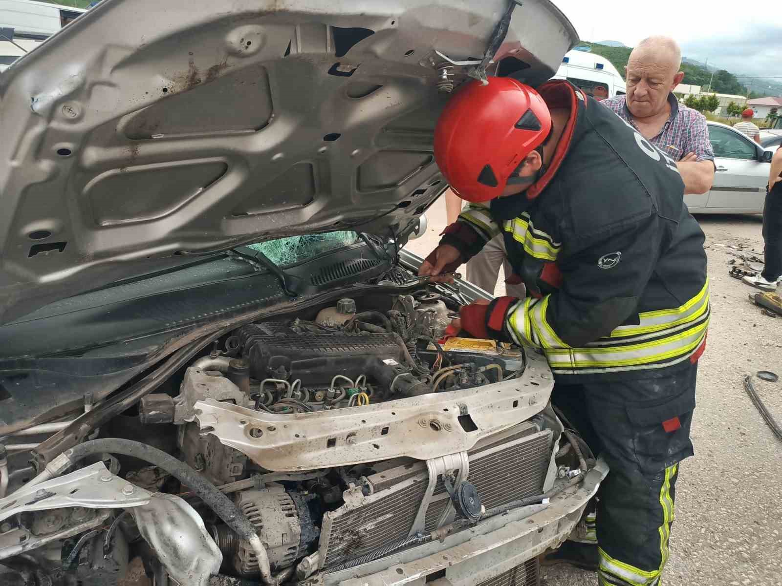 Ordu’da trafik kazası: 5 yaralı