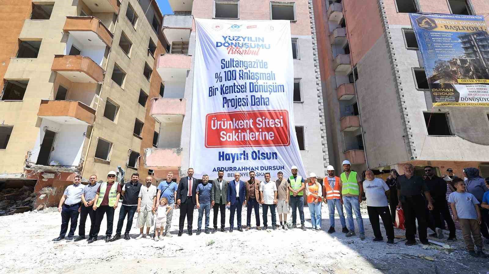 Sultangazi'de kentsel dönüşüme devam