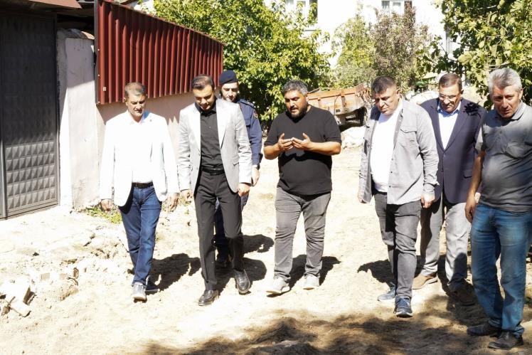 SÖĞÜT'TE ALTYAPI ÇALIŞMALARI BAŞLADI