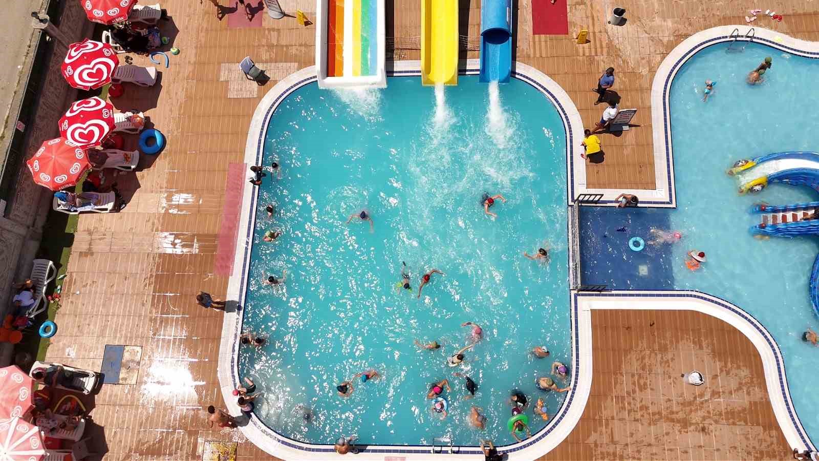 Atakum'da aqua park kapılarını açtı
