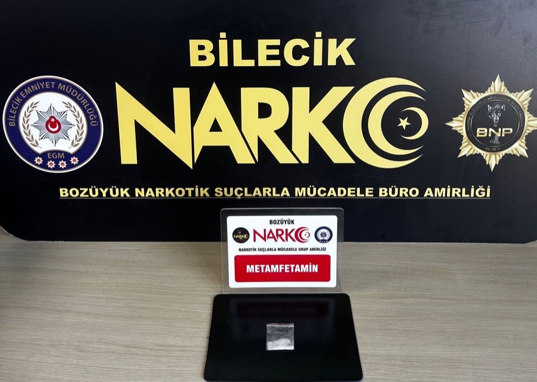 Bilecik'te uyuşturucu operasyonu: 1 gözaltı
