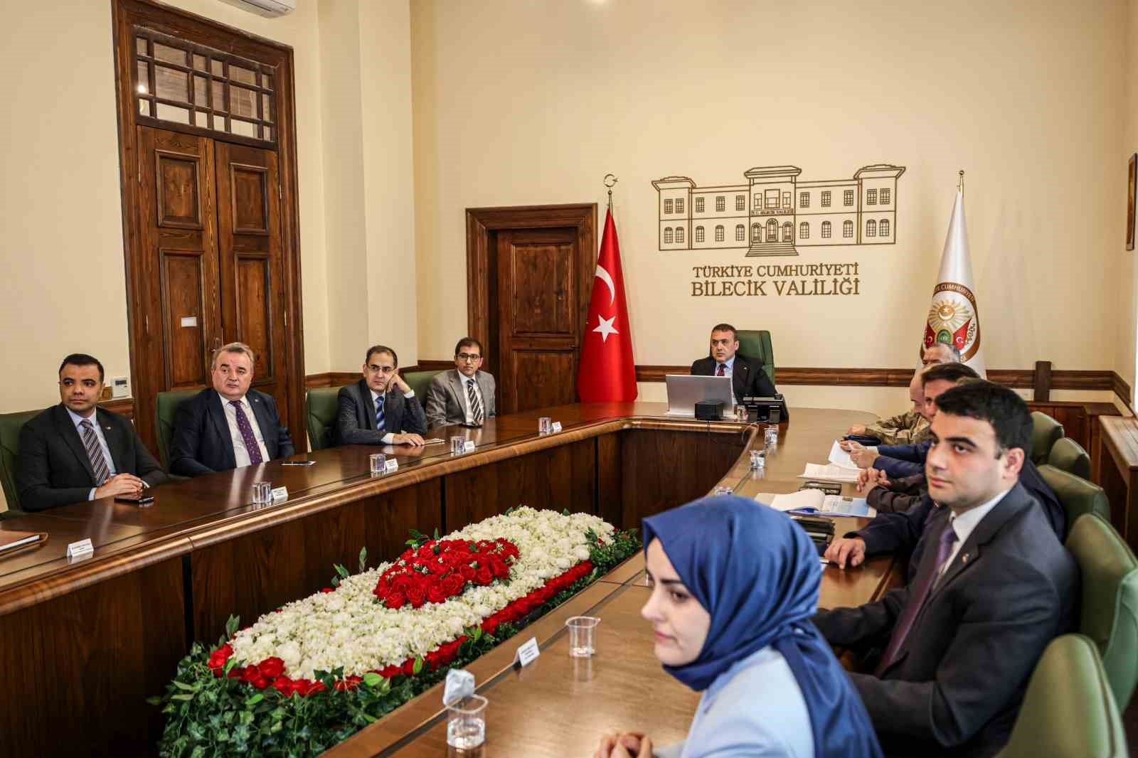 Bilecik'te İl Asayiş ve Güvenlik Toplantısı gerçekleştirildi