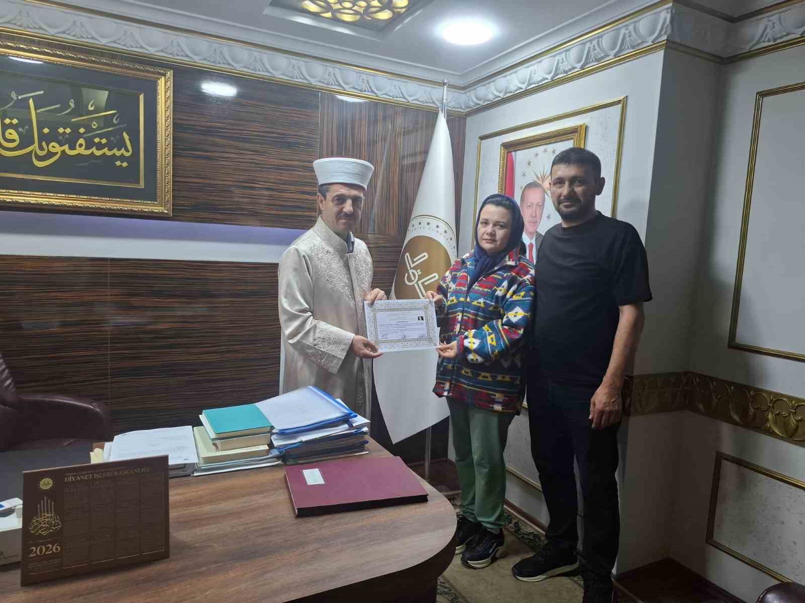 Moldovyalı Walentina Düzce’de Sevgi oldu