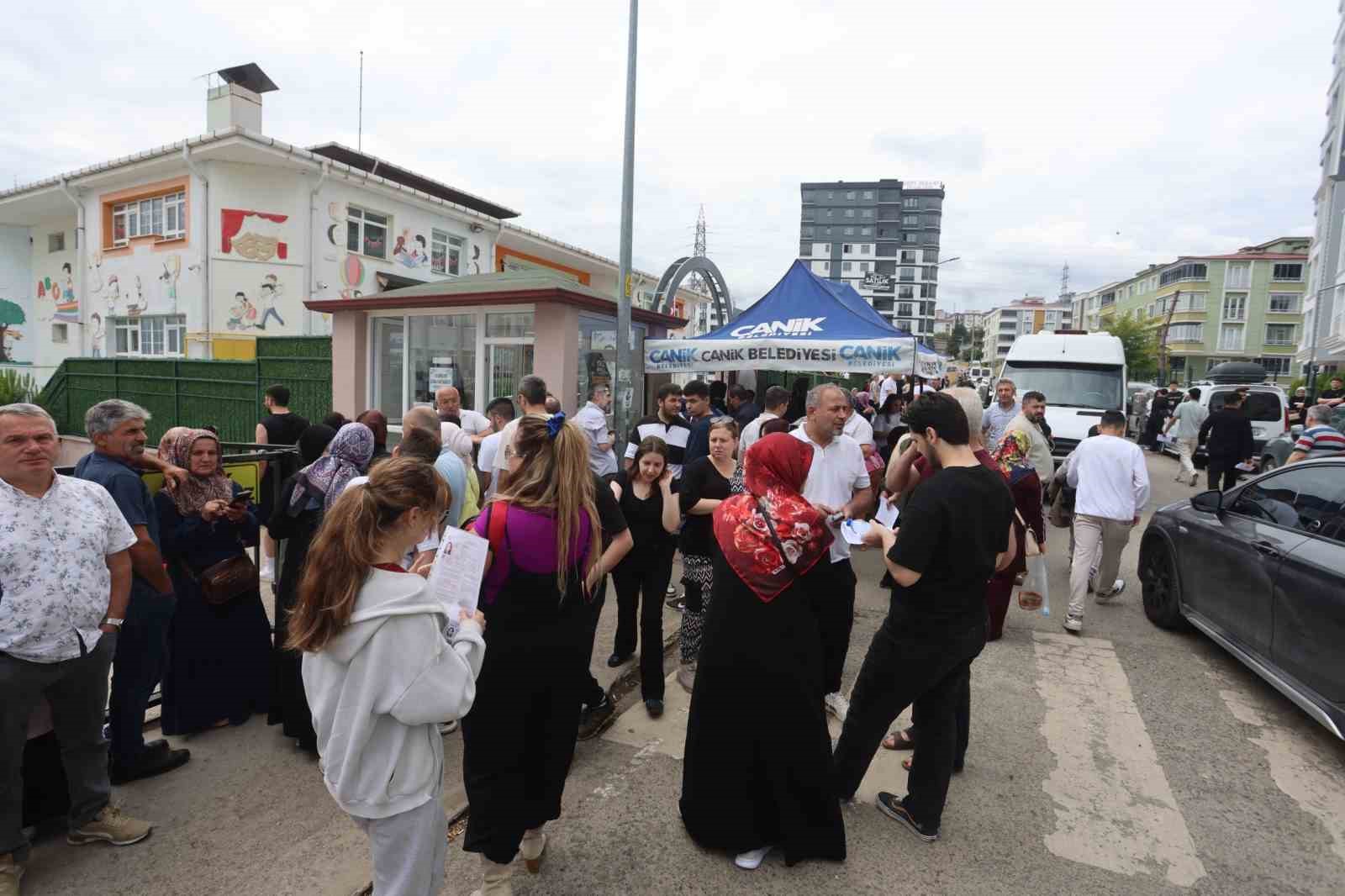 Canik’ten YKS desteği