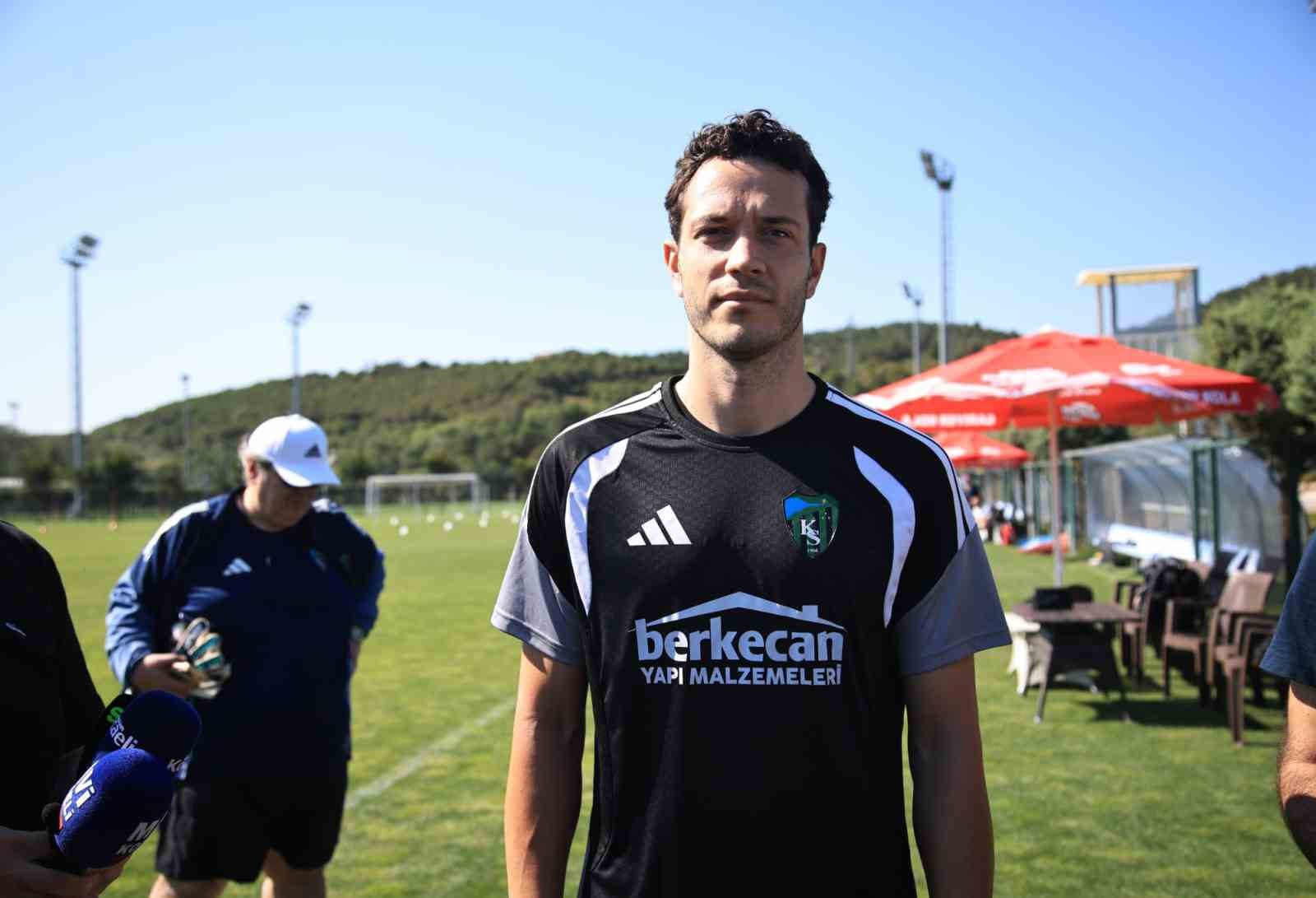 Onurcan Piri: 'Kocaelispor'da olduğum için mutluyum'