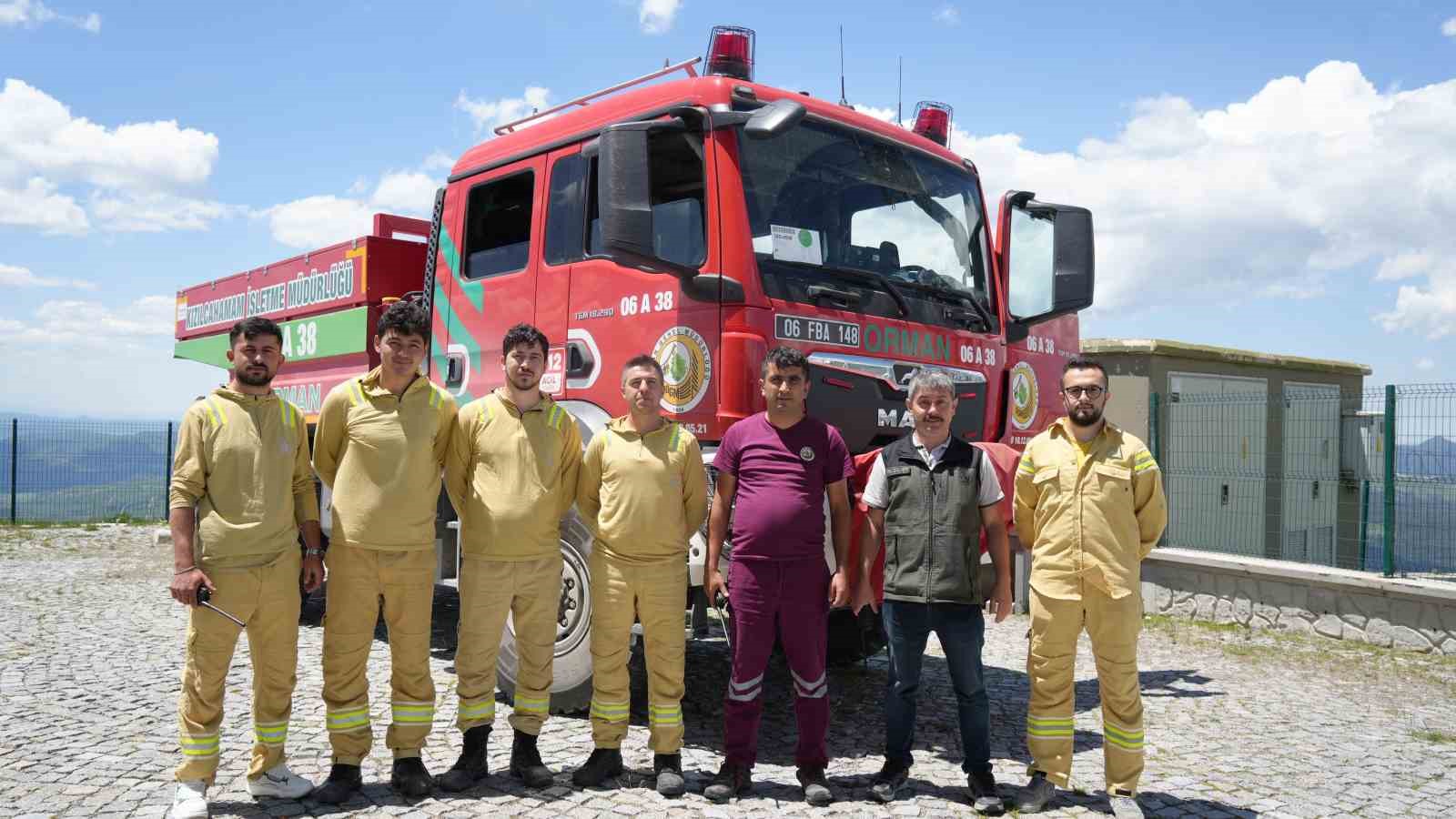 Türkiye’nin orman nöbeti başladı: 2020 rakımdaki kulede 7/24 nöbet tutuluyor
