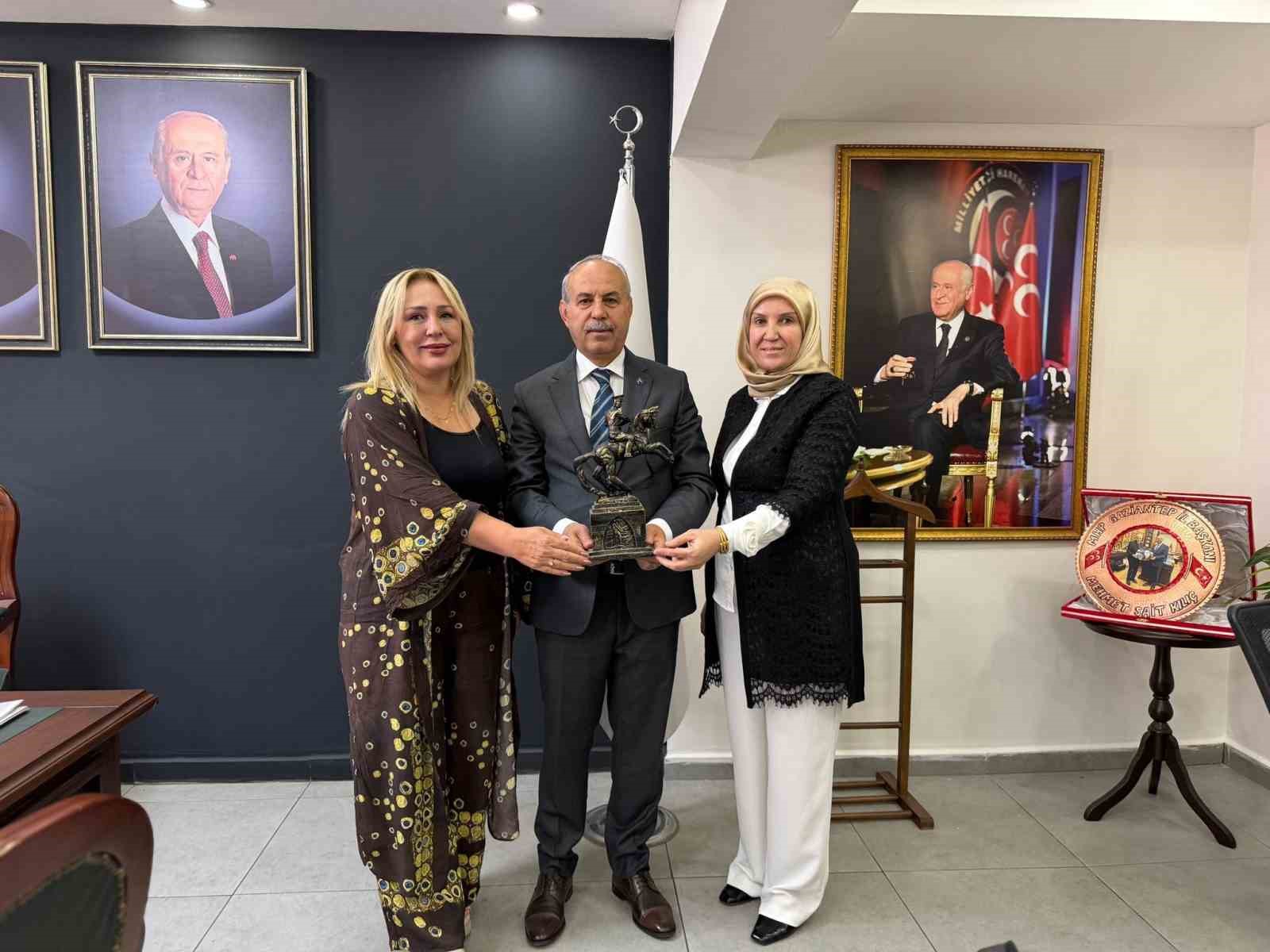 Bir Adım Umut Derneği’nden Kılıç’a ’hayırlı olsun’ ziyareti