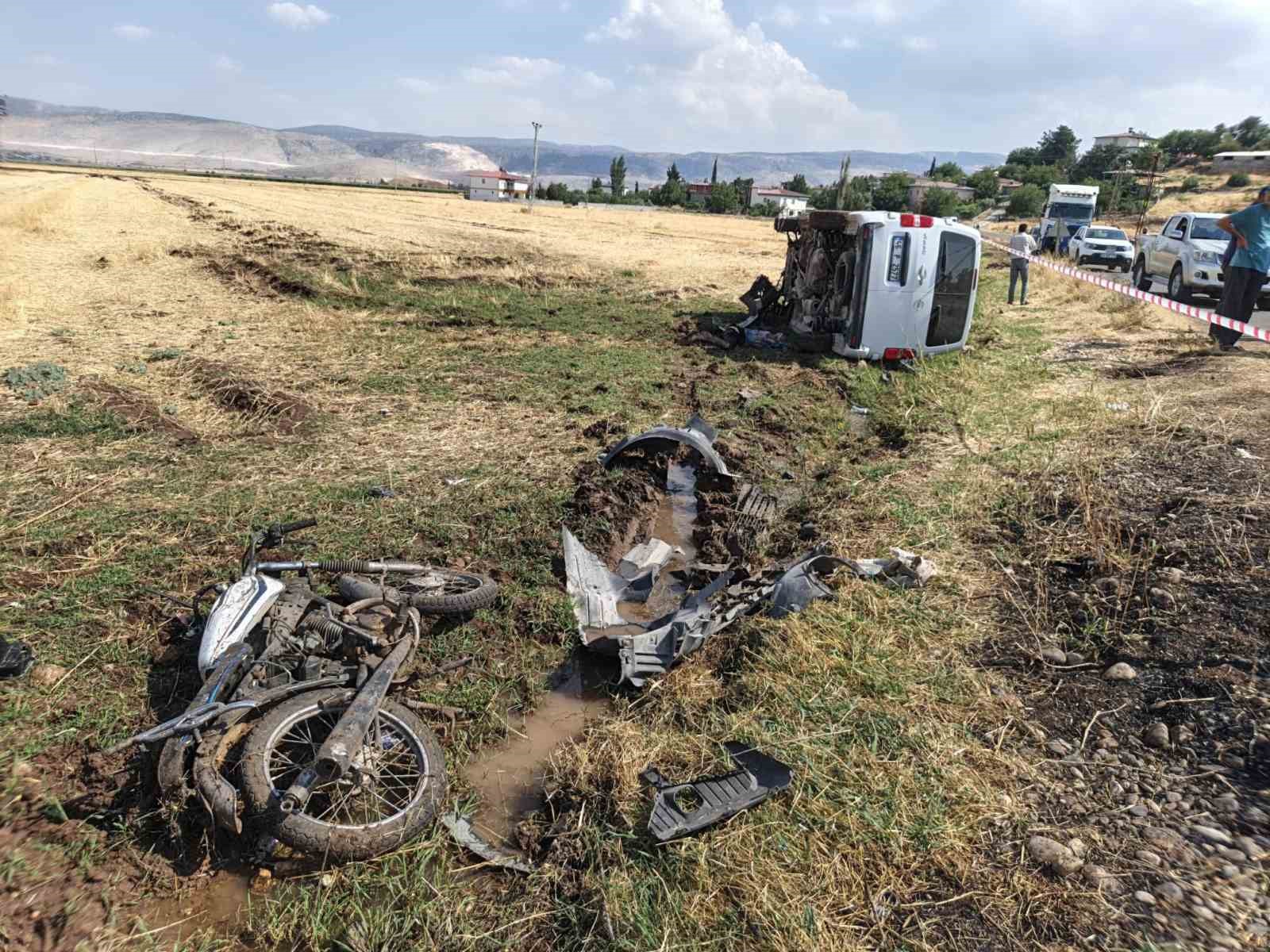 Kahramanmaraş’ta trafik kazası: 1 ölü