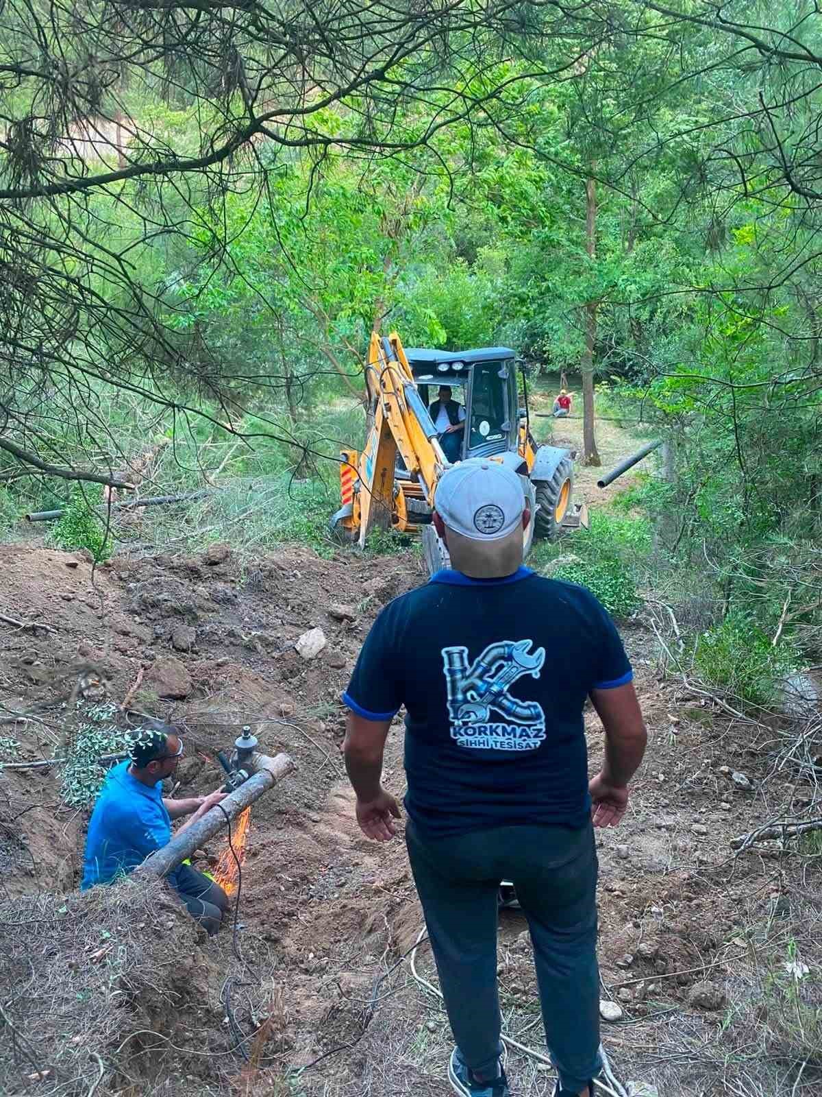 Bilecik'te bir köyün su sorunu çözüldü