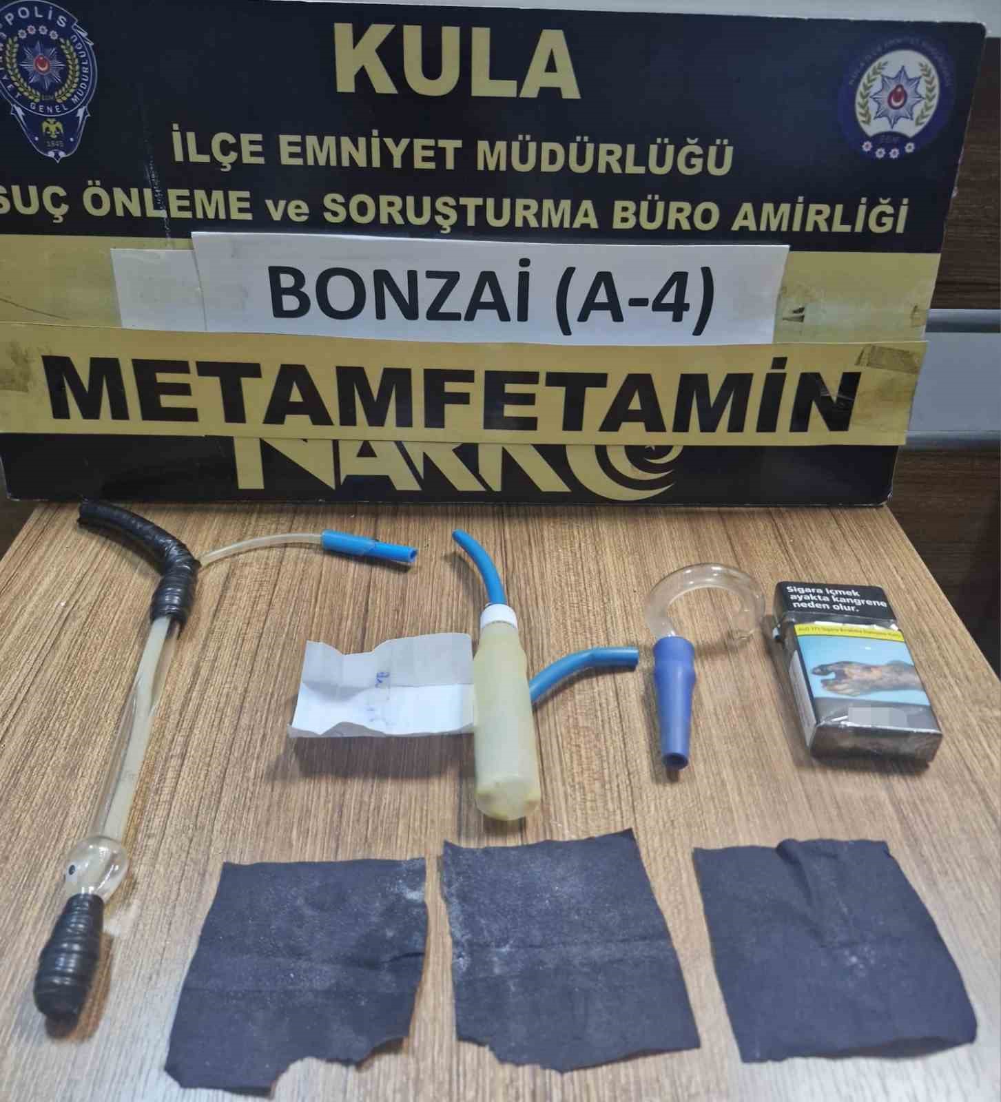 Kula'da uyuşturucu operasyonu: 1 kişi tutuklandı