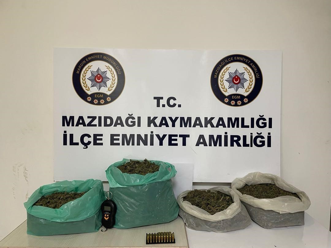 Mardin’de 4 kilo 636 gram uyuşturucu ele geçirildi: 2 gözaltı