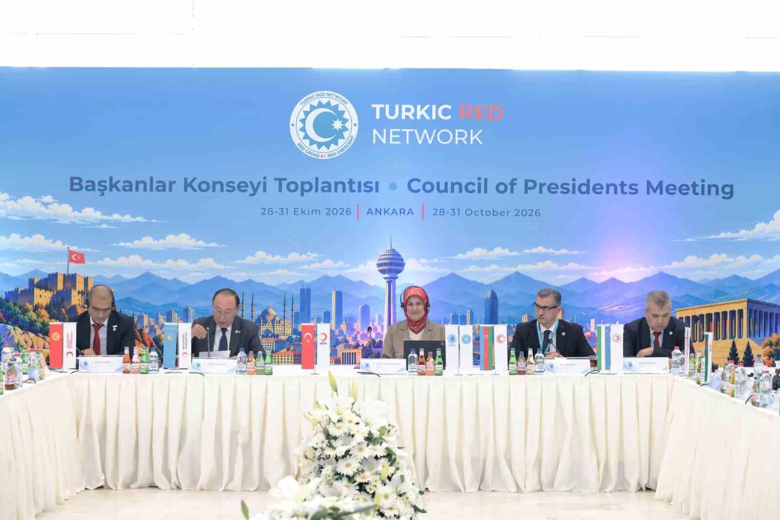 TÜRK DEVLETLERİ KIZILAY VE KIZILHAÇ AĞI’NIN BAŞKANLAR KONSEYİ TOPLANTISINDA DÖNEM BAŞKANLIĞI AZERBAYCAN KIZILAY'DAN TÜRK KIZILAY'A GEÇTİ.