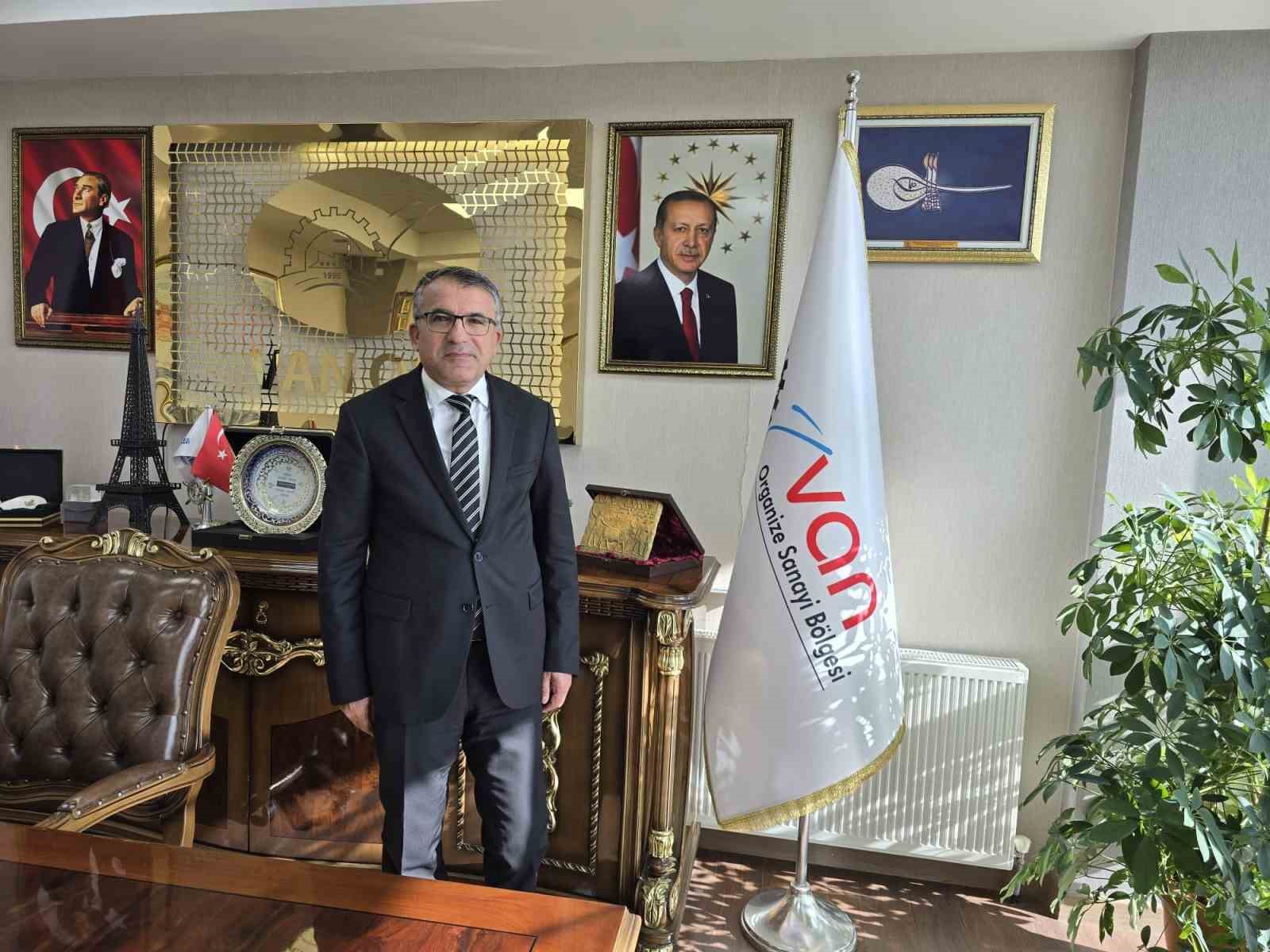Van OSB Başkanı Aslan: 'Van'ın liste dışı bırakılmasını kabul etmiyoruz'