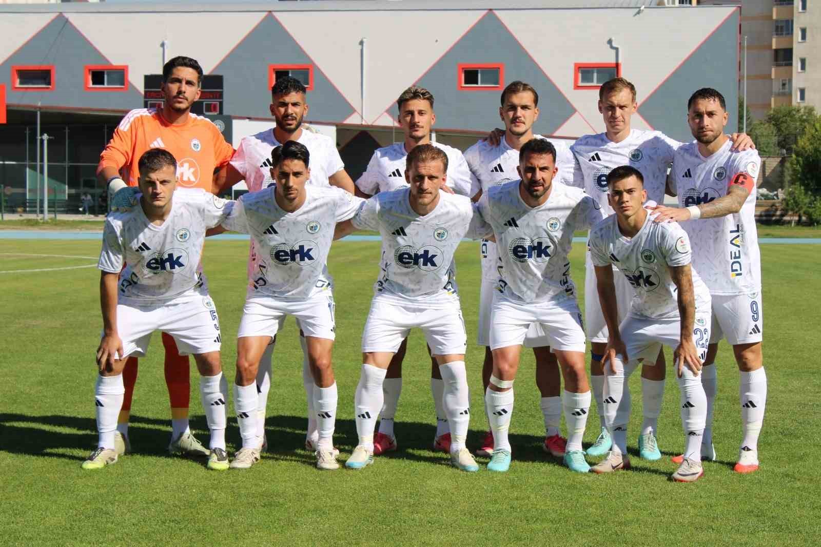 Erciyes 38 Futbol Spor Kulübü 2’de 2 yaptı