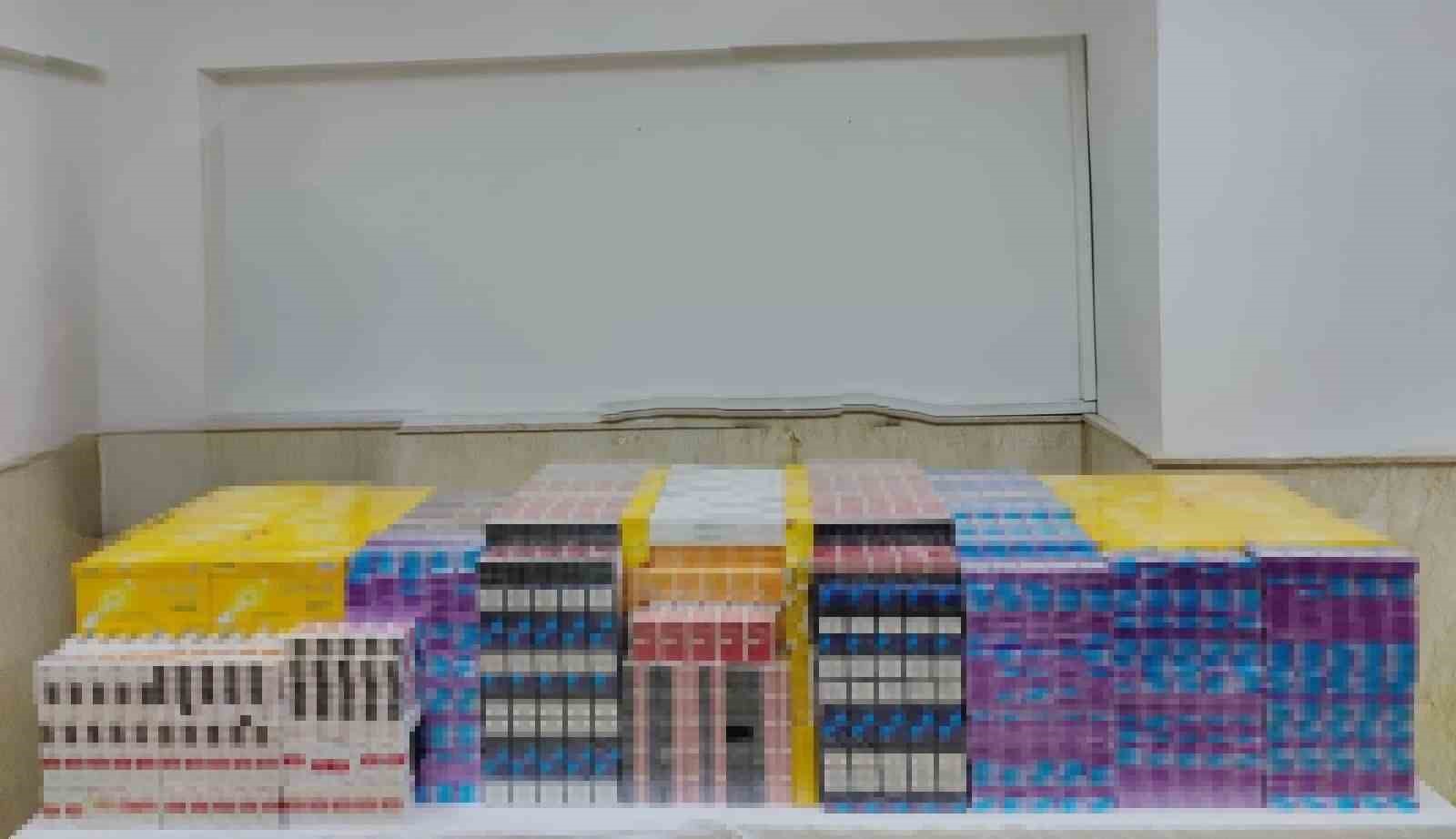 Mardin’de kaçak tütün ve sigara operasyonunda 4 Milyon TL’lik ürün ele geçirildi