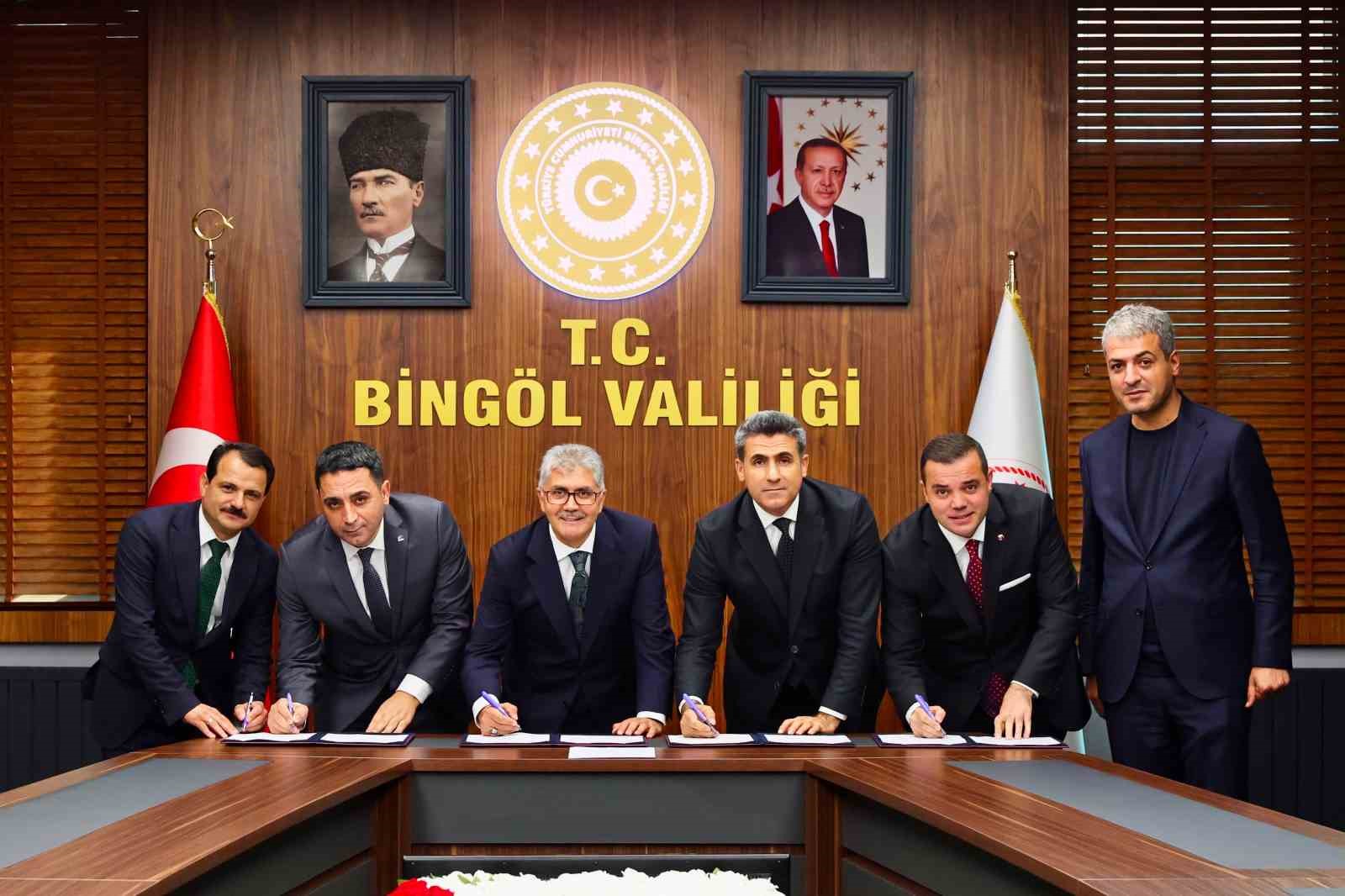 Bingöl'de 115 milyon liralık İŞGEM yatırımı için imzalar atıldı