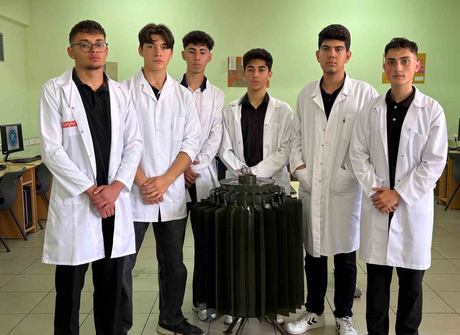 Liseli gençler ürettikleri radar projesini geliştirerek savunma sanayine katkı sağlamak istiyor