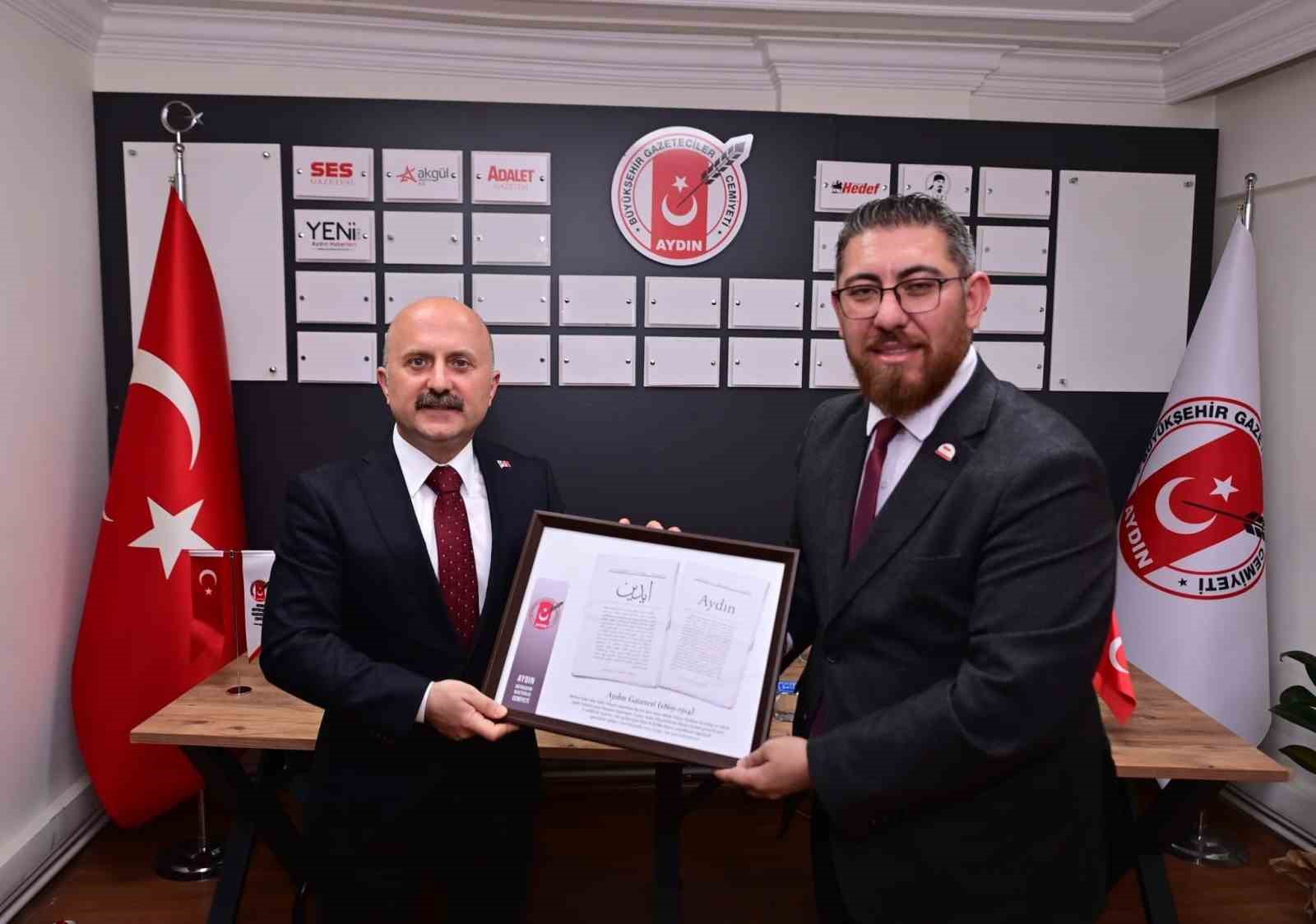 Aydın basınıyla bir araya gelen Vali Varol: "Basını önemli bir paydaş olarak görüyoruz"