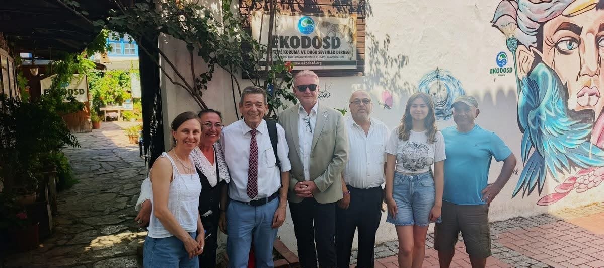 Kuşadası'nın kardeş şehri Marl heyeti EKODOSD'a tam not