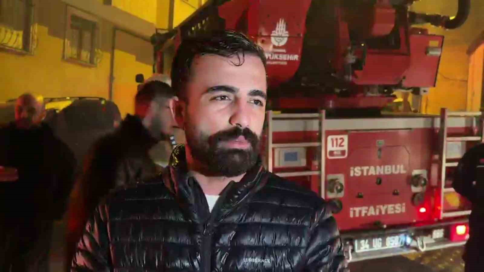 KAĞITHANE’DE 5 KATLI BİNANIN ÇATISI ALEV ALEV YANDI