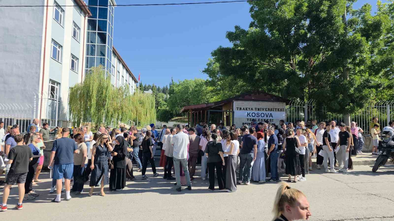 Edirne’de YKS maratonu
