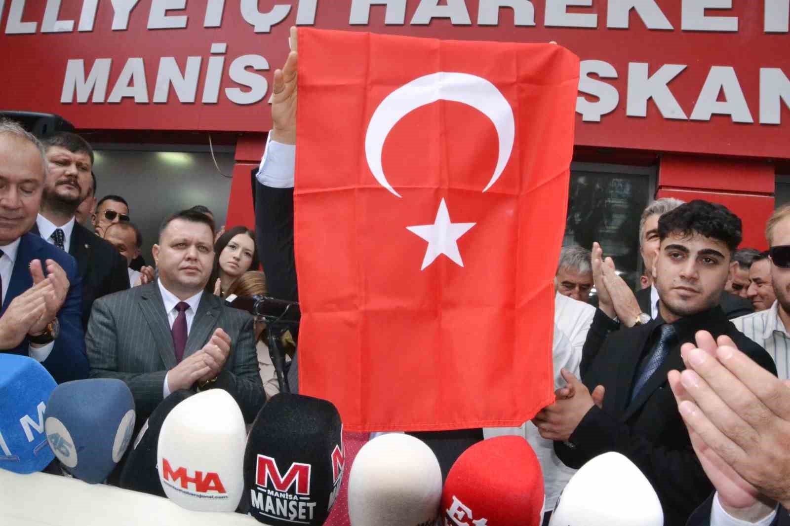 MHP Manisa’da devir teslim töreninde birlik ve Cumhur İttifakı vurgusu