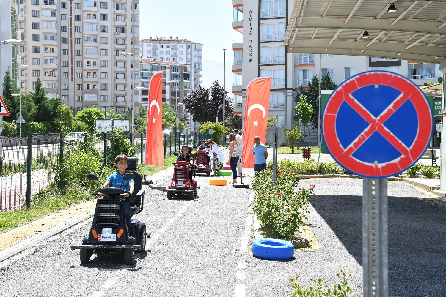 Yeşilyurt Trafik Eğitim Parkı'nda 6 Bin 820 öğrenciye uygulamalı trafik eğitimi verildi