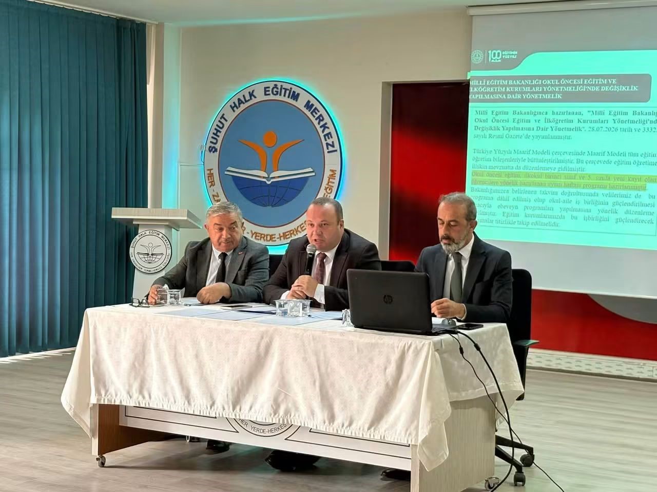 Şuhut’ta yeni eğitim öğretim yılı öncesi güvenlik toplantısı
