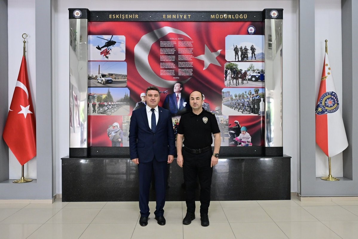 Yargıtay’a atanan Başsavcı Karakülah’tan Emniyet Müdürü Yılmaz’a veda ziyareti