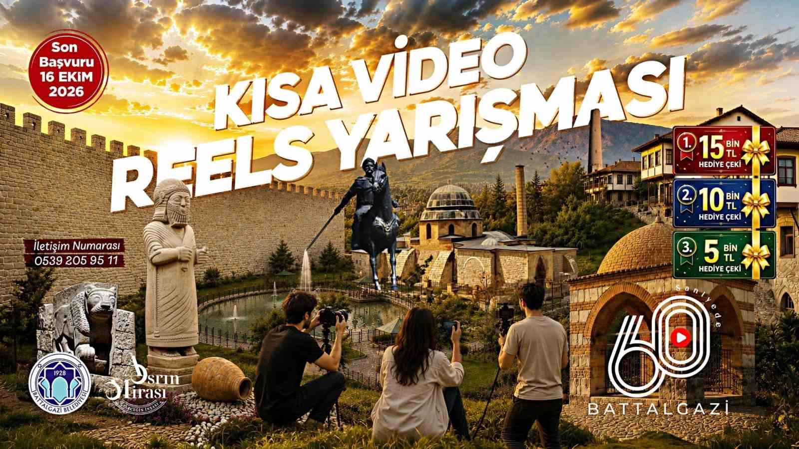 Battalgazi Belediyesinden '60 Saniyede Battalgazi' kısa video yarışması