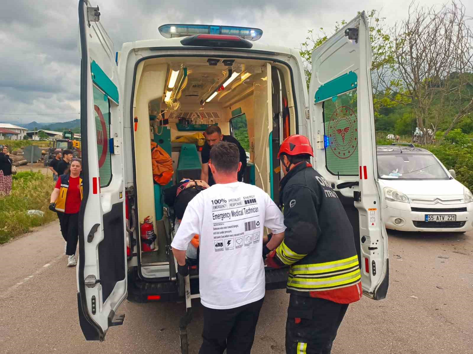 Ordu’da trafik kazası: 5 yaralı