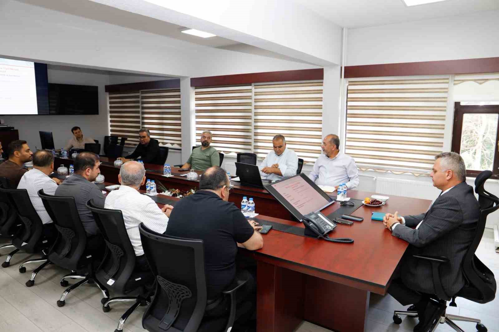 Erzincan'da Arazi Toplulaştırma Projesi masaya yatırıldı