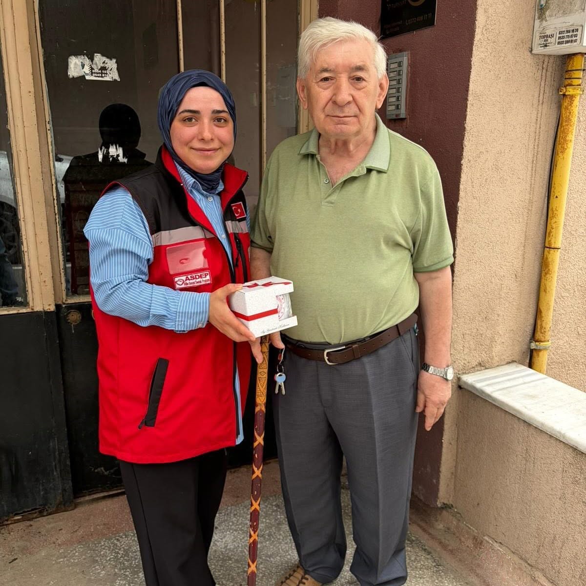 Kozlu’da şehit babaları unutulmadı